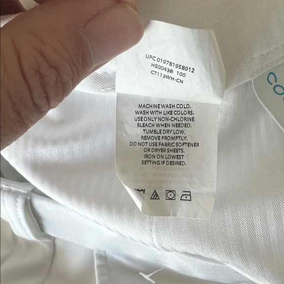 Cool 19 Classic White Men's golf Shorts size 38 - Picture 6 of 6